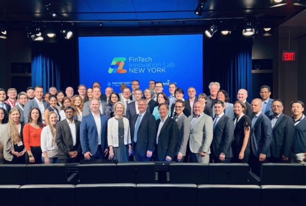 FinTech Innovation Lab New York group picture