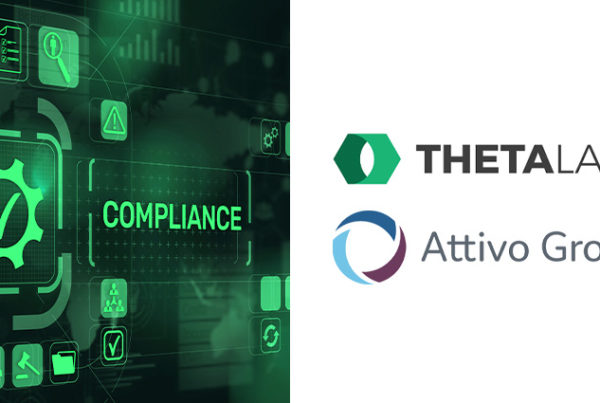 Theta Lake logo and Attivo Group logo
