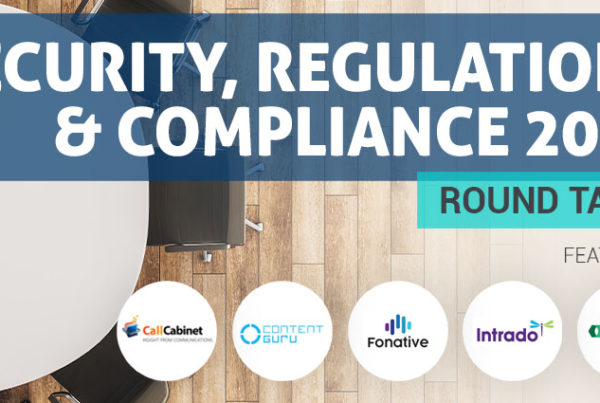 Security, regulations, and compliance 2020, round table banner