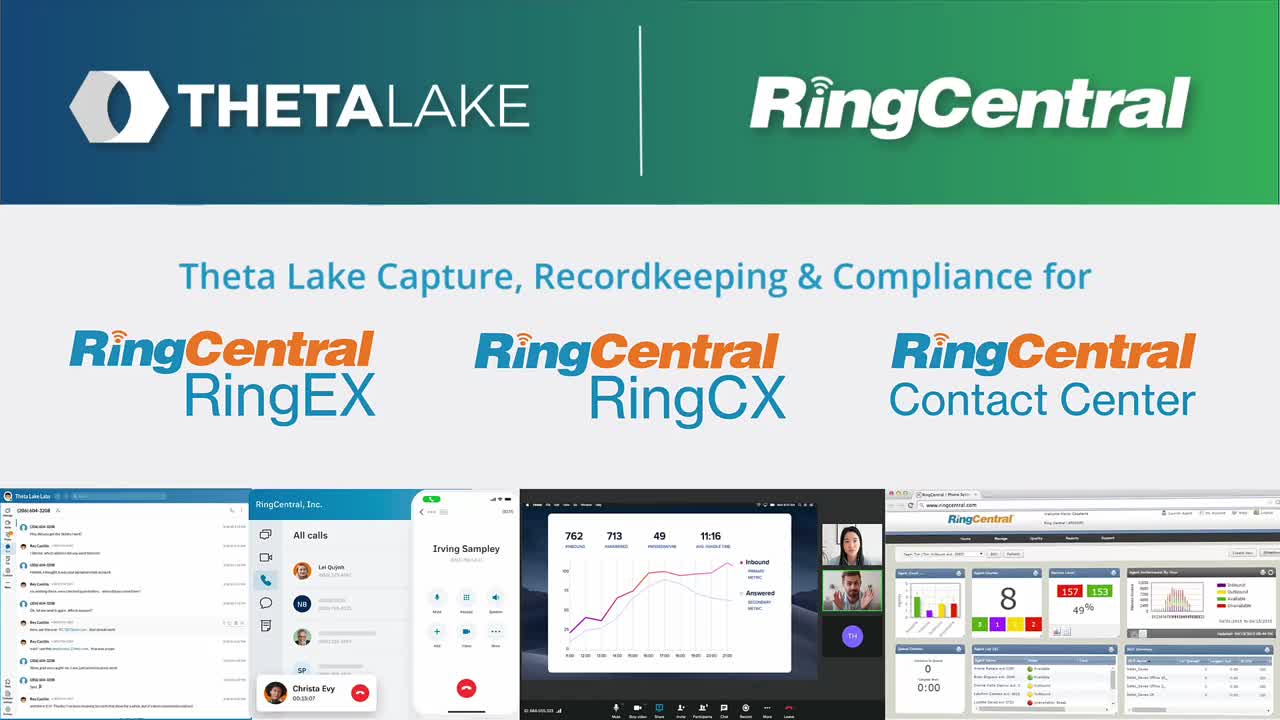 ThetaLake Compliance for RingCentral Integration