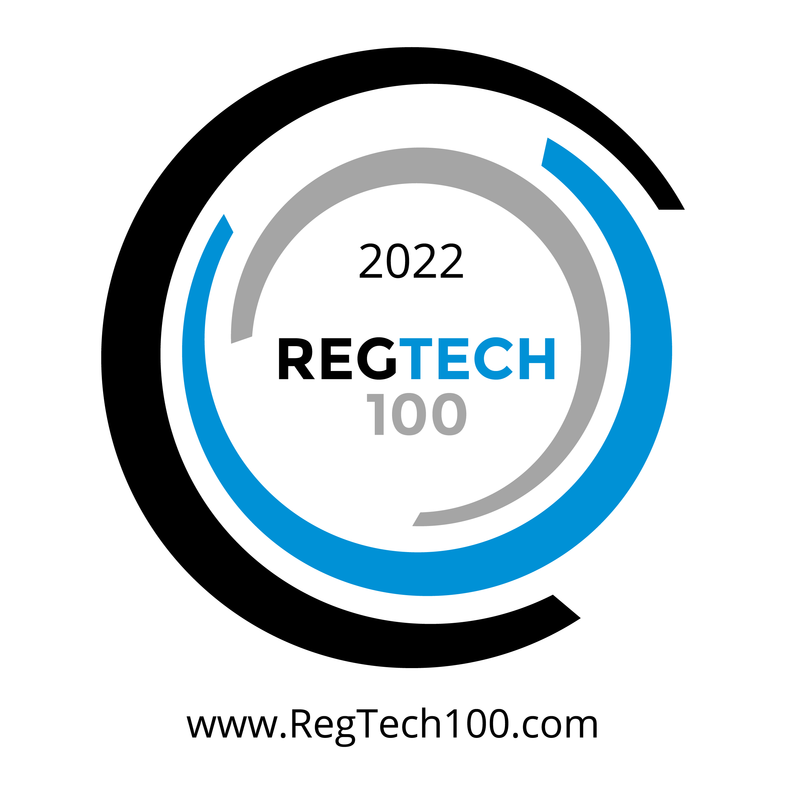 2022 REGTECH 100 AWARD BADGE