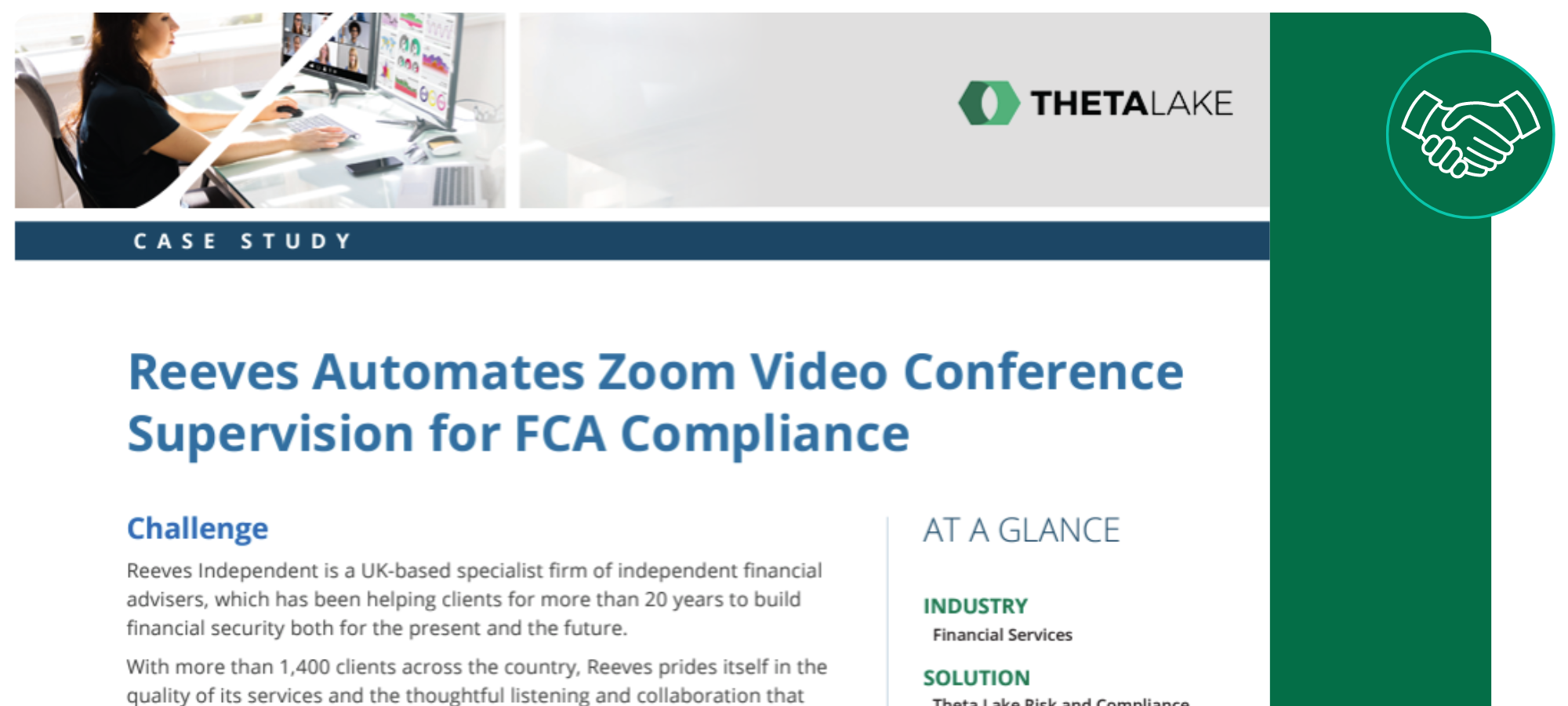 CaseStudy Reeves ThetaLake and Zoom 2023
