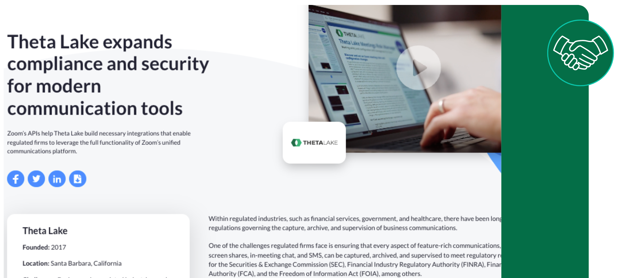 CaseStudy ThetaLake and Zoom 2023